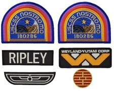 Alien Ripley USCSS Nostromo Yutani Flight Wings Patch | 6PC  iron on or Sew on picture