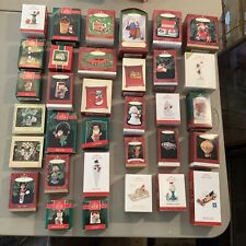 Hallmark Keepsake Ornament LOT  Of 33 With Boxes picture