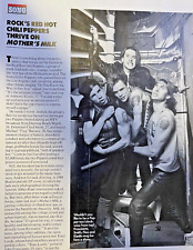 1990 Magazine Clipping The Red Hot Chili Peppers picture