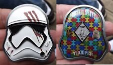 Star Wars Stromtooper Virginia State Police Autism Bloody Finn Challenge Coin picture
