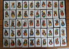 1910 S67 Tobacco Indian Chiefs Silks complete set (50) Tokio Cigarettes Numbered picture