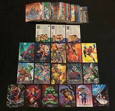 1992 MARVEL MASTERPIECES PROMOS / BATTLE SPECTRA / LOST CARDS SINGLES YOU CHOOSE picture