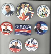 7 Mike HUCKABEE President 2008 2012 2016 pin REPUBLICAN  Governor pinback picture