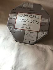 Vtg 1935-1995 Lancome Perfumes 60 Years Anniversary Hexagonal Tin Box picture