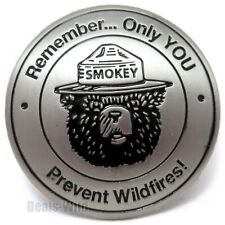 Smokey Bear Remember Only You Prevent Wildfires Collectable Fridge Magnet 1.75