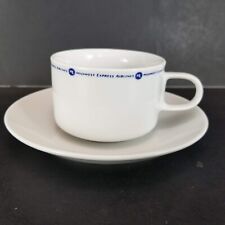 Midwest Express Airlines Coffee Cup Soup Mug Saucer Abco CU02 SA01 Multiples picture