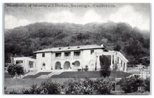 Early 1900s Residence of Senator J.D. Phelan, Saratoga, CA Postcard picture