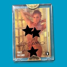 1997 Tracy Vaccaro Autograph Playboy Miss October 1983 Card signed #3/100 picture