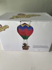 Wupper Airlines #3602 Wooden Hanging Flying Balloon RARE  picture