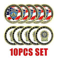 10PCS US New York Police Department Challenge Coin Collectible Gift picture