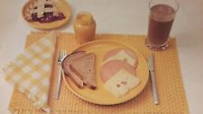 Vintage 1973-1989 National Dairy Council Food Menu Posters Lot Of 18 Pre-owned picture