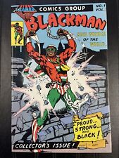 Blackman No 1 Vol 1 Rare Comic Book picture
