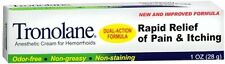 Tronolane Hemorrhoid Anesthetic Cream Pain & Itching Rapid Relief 1oz Pack of 2 picture