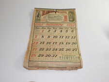 RARE Ramon's Brownie Calendar ALBANY DRUG CO 1923  picture