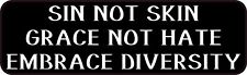 10in x 3in Embrace Diversity Magnet Car Truck Vehicle Magnetic Sign picture