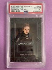 2020 Game Of Thrones Sansa Stark Season 8-Relics PSA 10 GEM MT Queen Of North picture