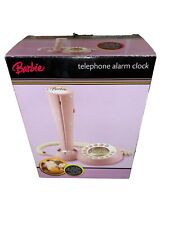 Barbie Telephone Alarm Clock LCD Display; 3 in 1 New In Box picture