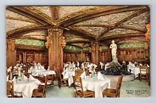 Chicago IL-Illinois, Blue Fountain Room, Hotel La Salle, Vintage Postcard picture