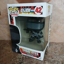 VAULTED Funko POP Animation - G.I. Joe #42 Snake Eyes 2015 - with Protector picture