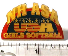 Softball NH ASA USA Girls Softball Lapel Pin (043023) picture