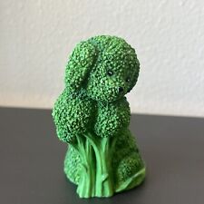 Rare Enesco Home Grown Broccoli Labradoodle Dog Figurine Retired No Box picture
