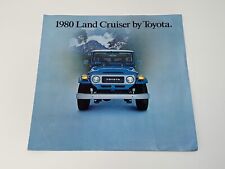 1980 Toyota Land Cruiser FJ40 Original US Dealer Sales Brochure Literature RARE picture