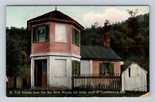 Cumberland MD-Maryland, Toll House, Antique Vintage Souvenir Postcard picture