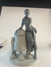Princess Leia metal bikini slave R2D2 resin garage model kit star wars 1/10 picture