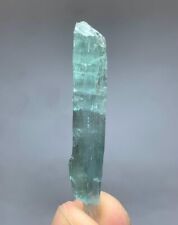 17.90 Cts  Green kunzite crystal from Afghanistan picture