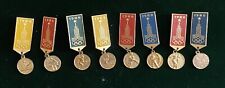 Vintage 1980 XXII Olympic Games Moscow Soviet Mix Pin 28 PCS Sports Misha USSR picture