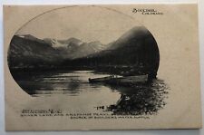 Silver Lake and Arapahoe Peaks Source of Boulder's Water Supply Colorado litho picture