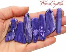 1 CHAROITE Flat Stick, Grade AA Polished Healing Crystal and Stone #CS69 picture