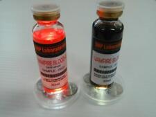 Vampire Blood and Anti Virus Combo Halloween Prop Cosplay Real Medical Vials picture