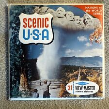 View Master Scenic USA, A 996 - 3 Reels & Booklet Advertising Vintage picture