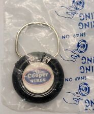 VINTAGE COOPER TIRE KEYRING FOB KEYCHAIN  picture