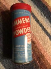 Miniature 1940's Ammens Medicated Powder MINI Tin Bristol-Myers Co NY, NY picture