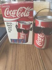 1989 Dancing Coca-Cola Can W/ Sunglasses/ Headphones In Box-Works picture
