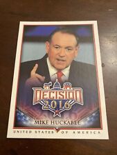 Mike Huckabee Decision 2016 Trading Card picture