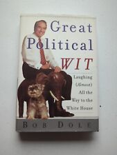 GREAT POLITICAL WIT BOB DOLE AUTOGRAPHED HARD COVER BOOK First Edition picture