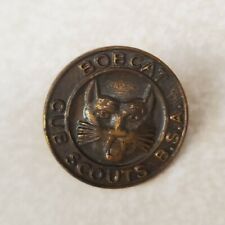 Vintage BSA Boy Scouts Bobcat Cub Scout Lapel Sash Hat Pin picture