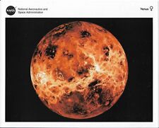 NASA Photo Venus 1993 Educational Solar System With Information On Back 8 x 10 picture