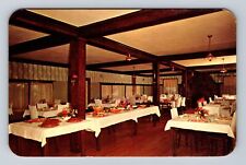 Beulah MI-Michigan, Northway Hotel Dining Rm, Advertising, Vintage Postcard picture