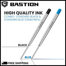 BASTION PENS STANDARD INK REPLACEMENT CARTRIDGE Bolt Action Combo 1 Black 1 Blue picture