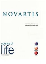 1997 Novartis New Skills Science of Life Double Page Vintage Print Advertisement picture