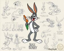 Bugs Bunny Model Sheet Warner Brothers Limited Edition Animation Cel of 500 picture
