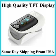 USA FDA Finger Pulse Oximeter Blood Oxygen Sensor O2 SpO2 Monitor Heart Rate New picture