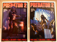 Predator 2 Comic Set #1 + #2 VF+/NM Dark Horse Comics ( 1991 ) picture