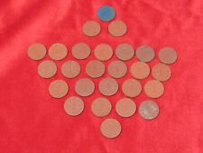 Vintage WWII OPA Lot Of 26 Ration Tokens. 23 Red, 1 Blue and 2 Red Uncommon. picture