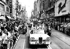 1958 DODGERS Arrival in Los Angeles PARADE Photo EDSEL (174-x ) picture