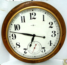 Howard Miller 622-757 Magnifique Wall Clock  26” DIAMETER OAK picture